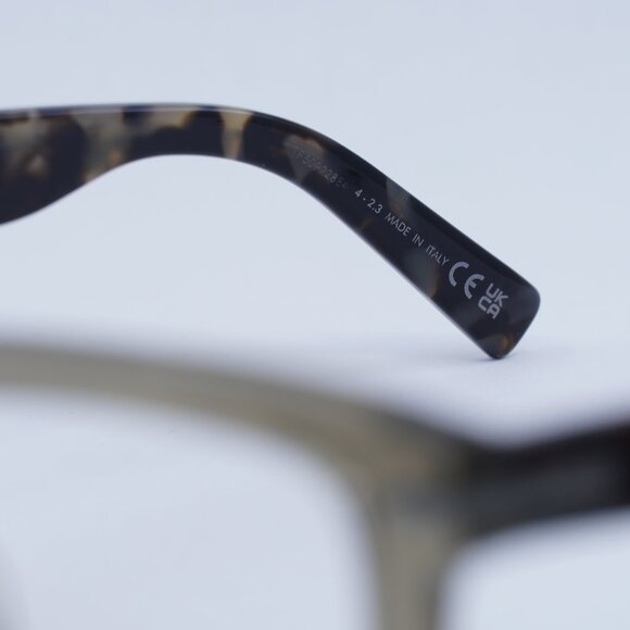 Dior DIORBLACKSUITO S7I 6400 Eyeglasses Shiny Brown 52mm Square Frame - Picture 7 of 10